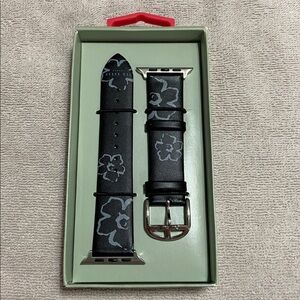 Ted Baker London Magnolia Apple Leather Watch Band